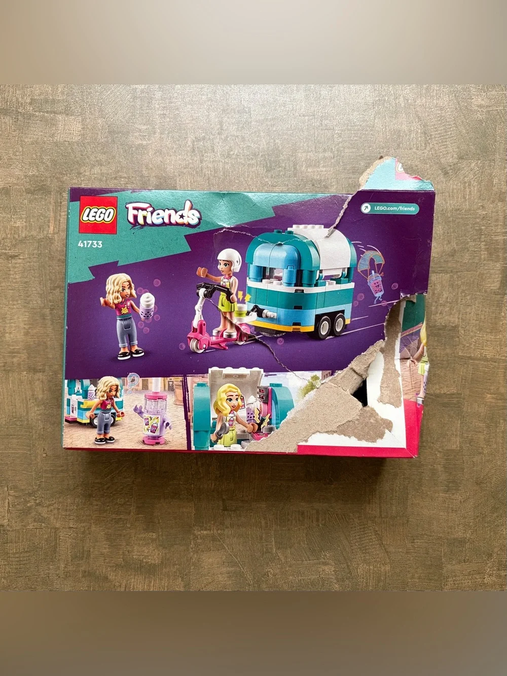 LEGO Friends Mobile Bubble Tea Shop 41733 (Retired, Torn Box)